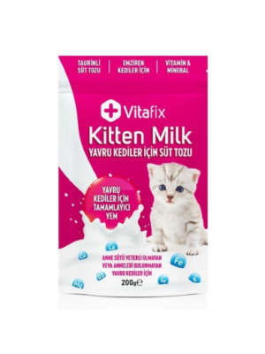 VİTAFİX YAVRU KEDİLER İÇİN SÜT TOZU 200GR